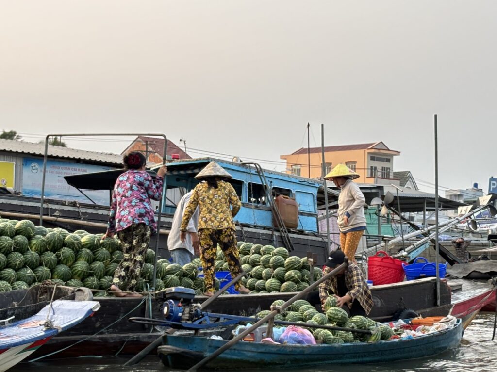 Local agricultural products trading activities